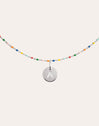 Collier Personnalisé Colors Enamel Letter