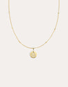 Mini Medallion Gold Necklace