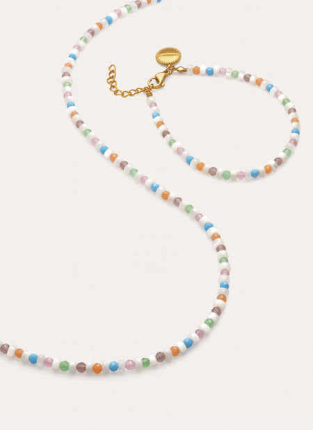 Cadeau Set Armband en Ketting Nacary Colors