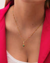 Confezione Regalo Collana Dots L Colors e Charm Tortuga Placcato Oro