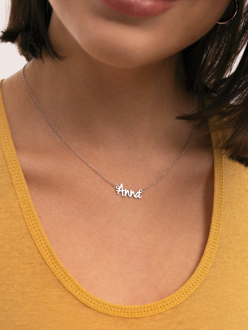 Collar Personalizado Sue Plata