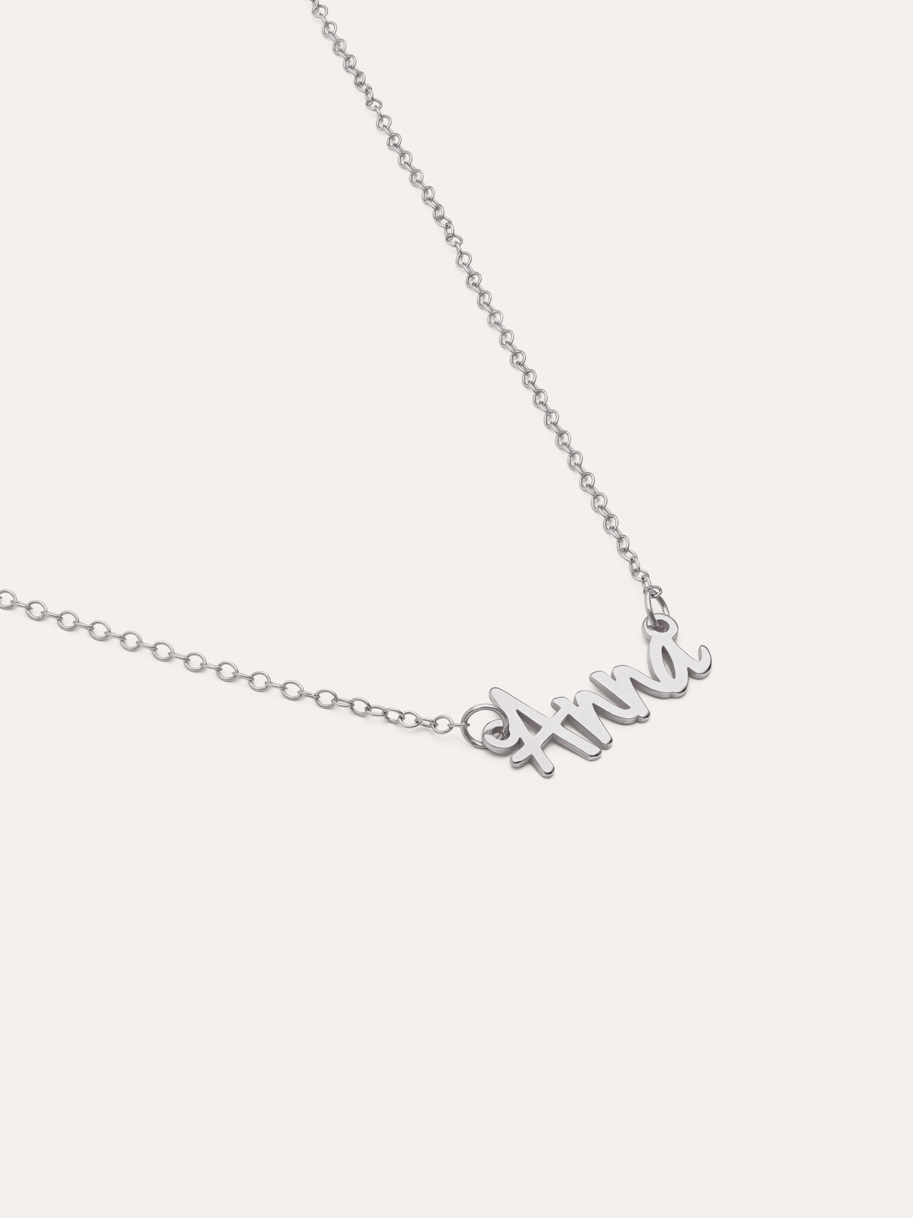 Collar Personalizado Sue Plata
