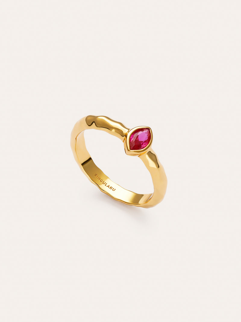 Ring Alma Rosé verguld
