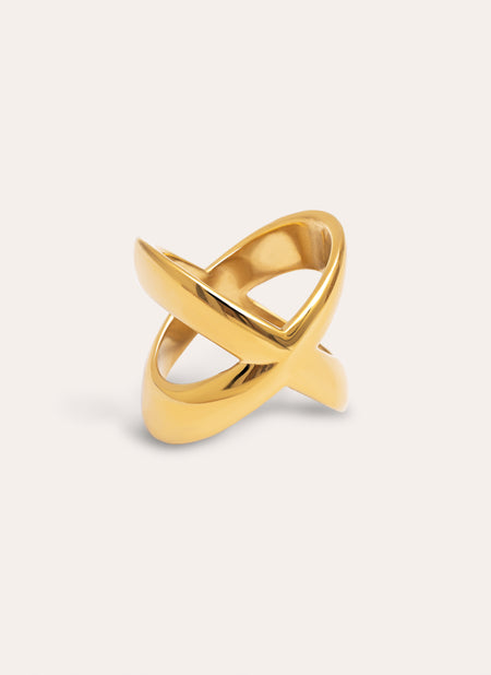 Anillo Always Acero Baño Oro