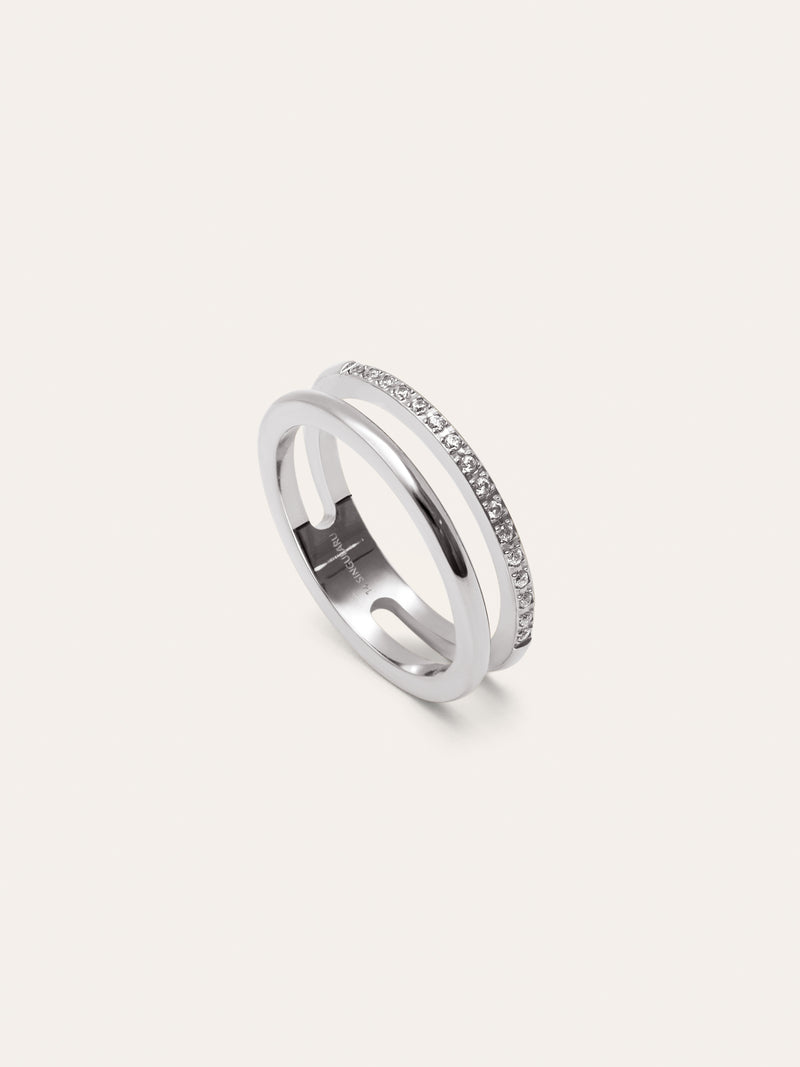 Bibiana Edelstahl Ring 