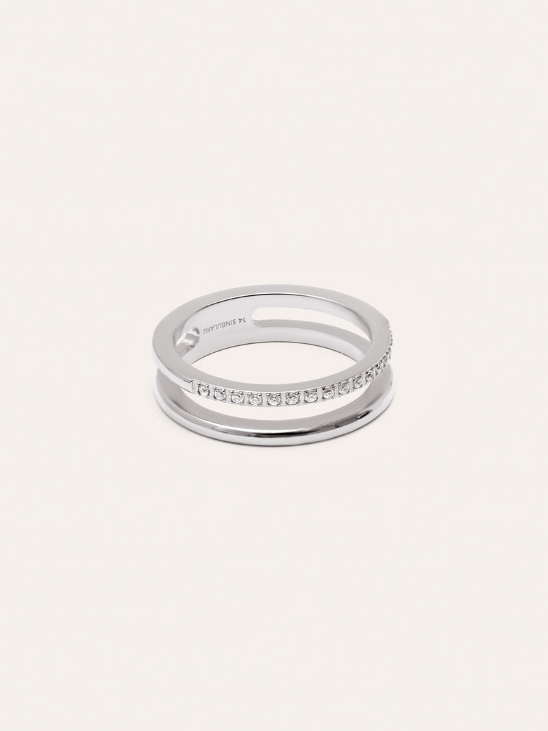 Bibiana Edelstahl Ring 