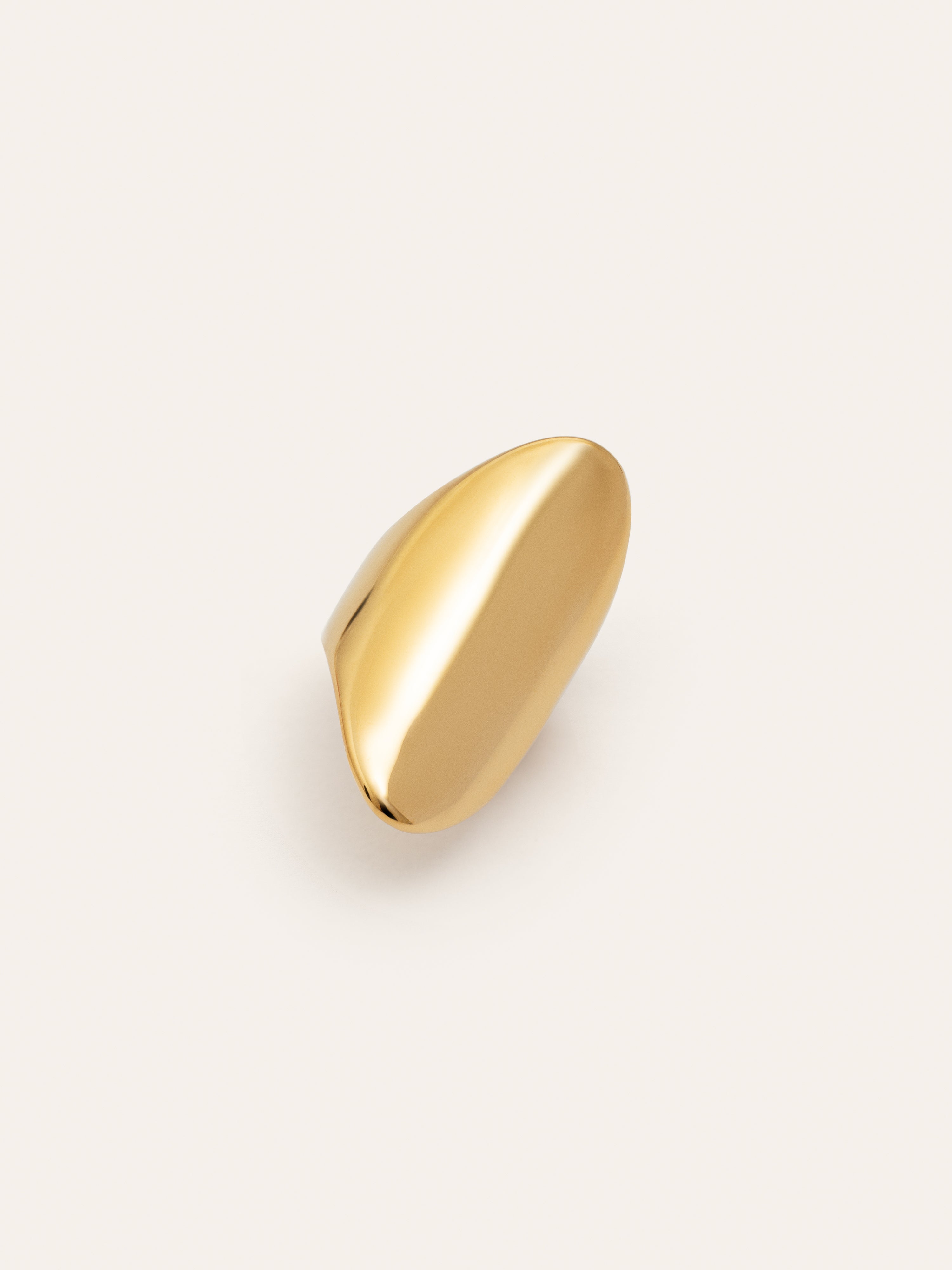 Anillo Bohemian Acero Baño Oro