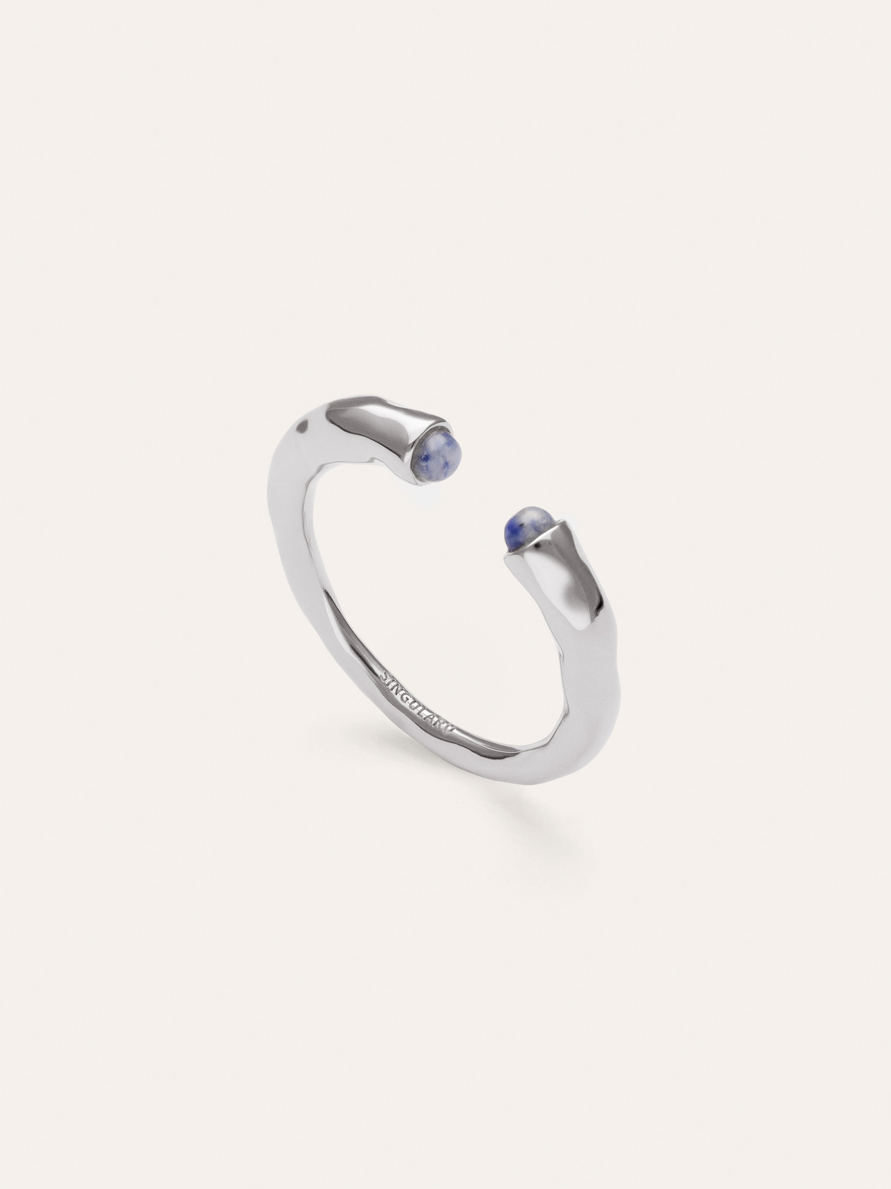 Anello Cane Cianite