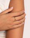 Bague Cascade Plaqué Or