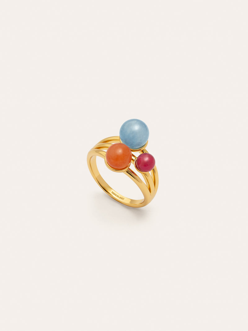 Circus Ring, vergoldet
