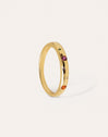 Bague Colors Space Plaqué Or