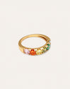 Anello Colorway Placcato Oro
