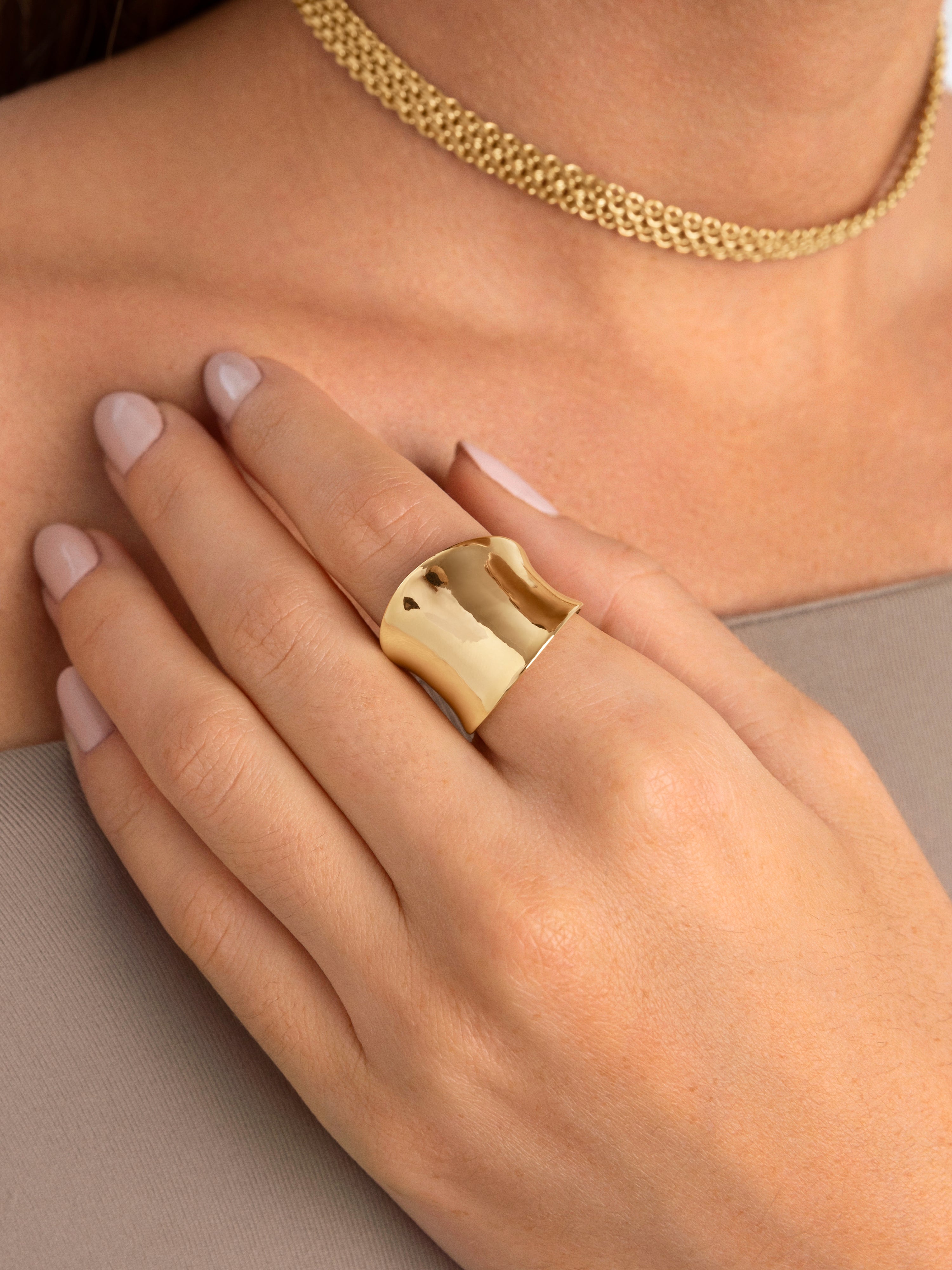 Dasy Boho Gold Ring 