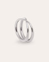 Anillo Doble Lines Acero