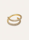 Doble Scarlett Gold Ring