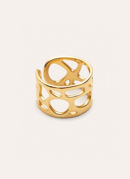 Anillo Dotty Baño Oro