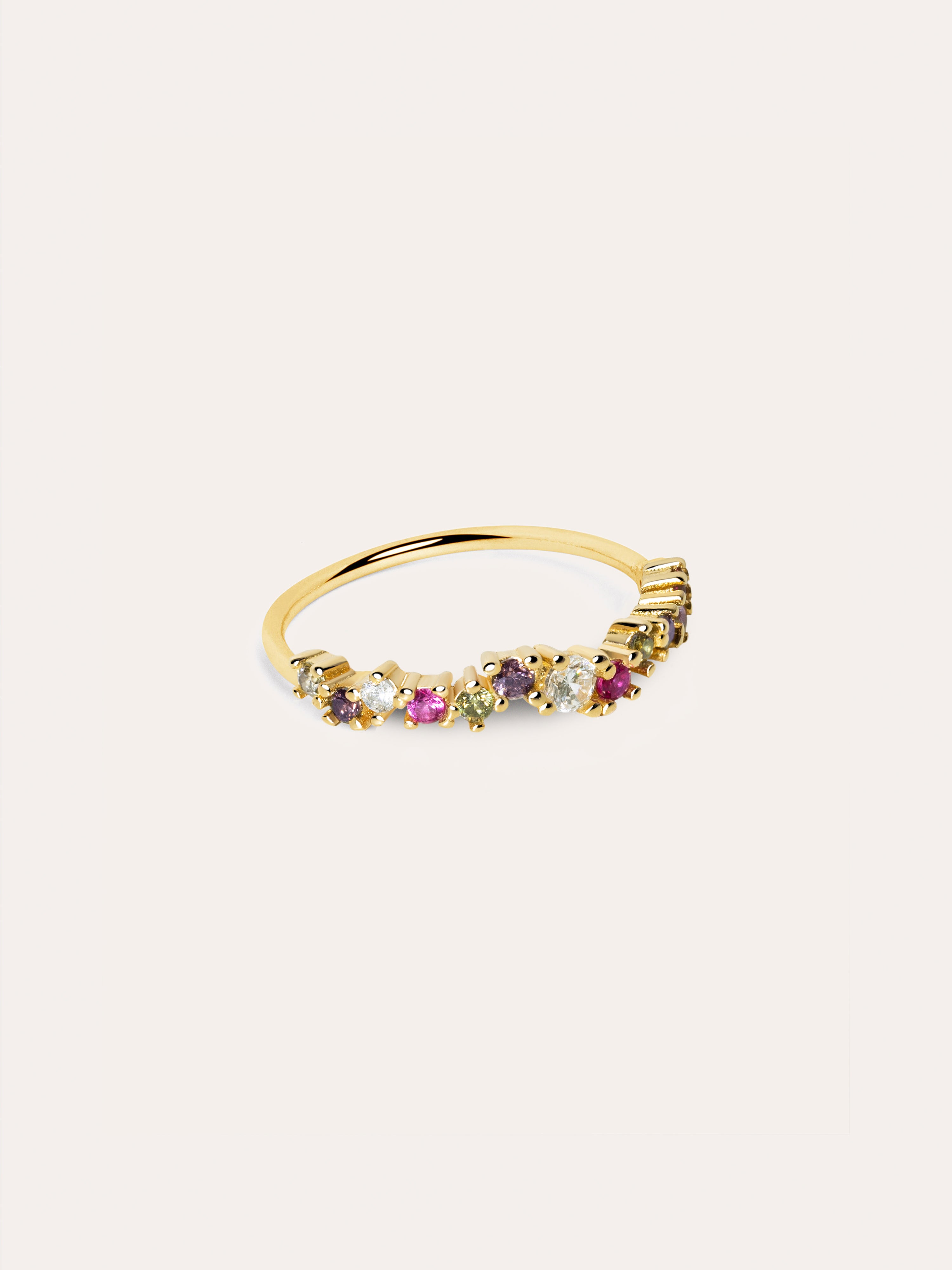 Stellar Colors Gold Ring