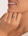 Bague Grape Colors Plaqué Or