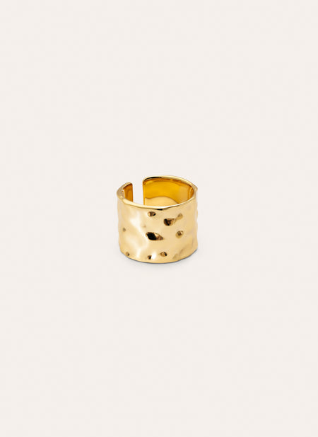 Anillo Marea L Baño Oro