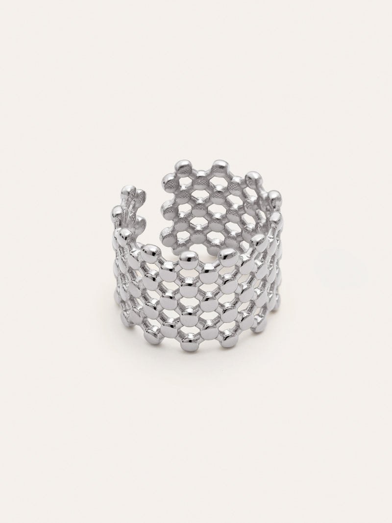 Mini Bomb Ring Edelstahl