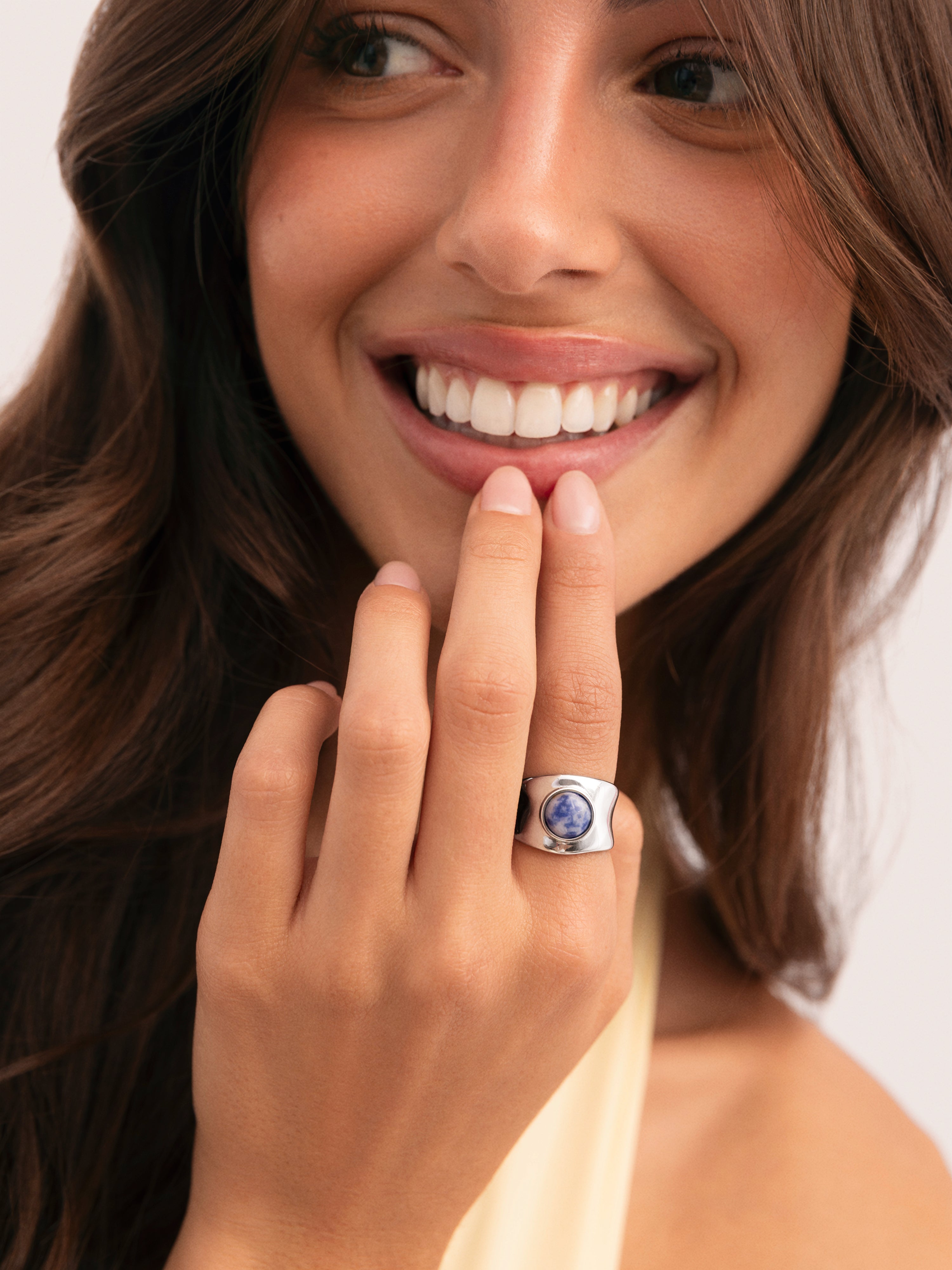 Bague My Cianite Acier