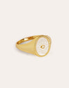 Mystery Eye Gold Ring