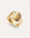 Organic Colors Zodiac Gold Ring