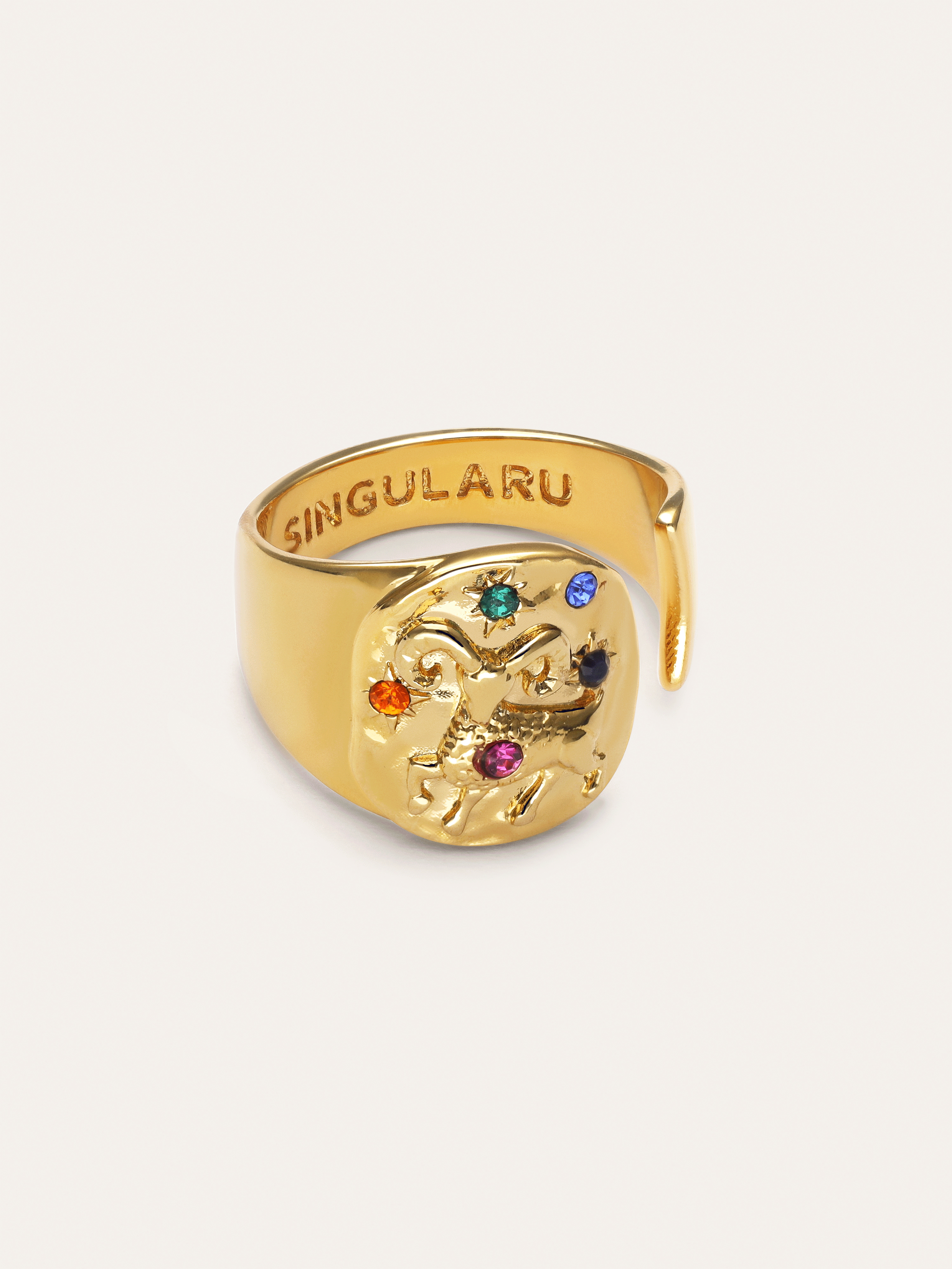 Organic Colors Zodiac Gold Ring