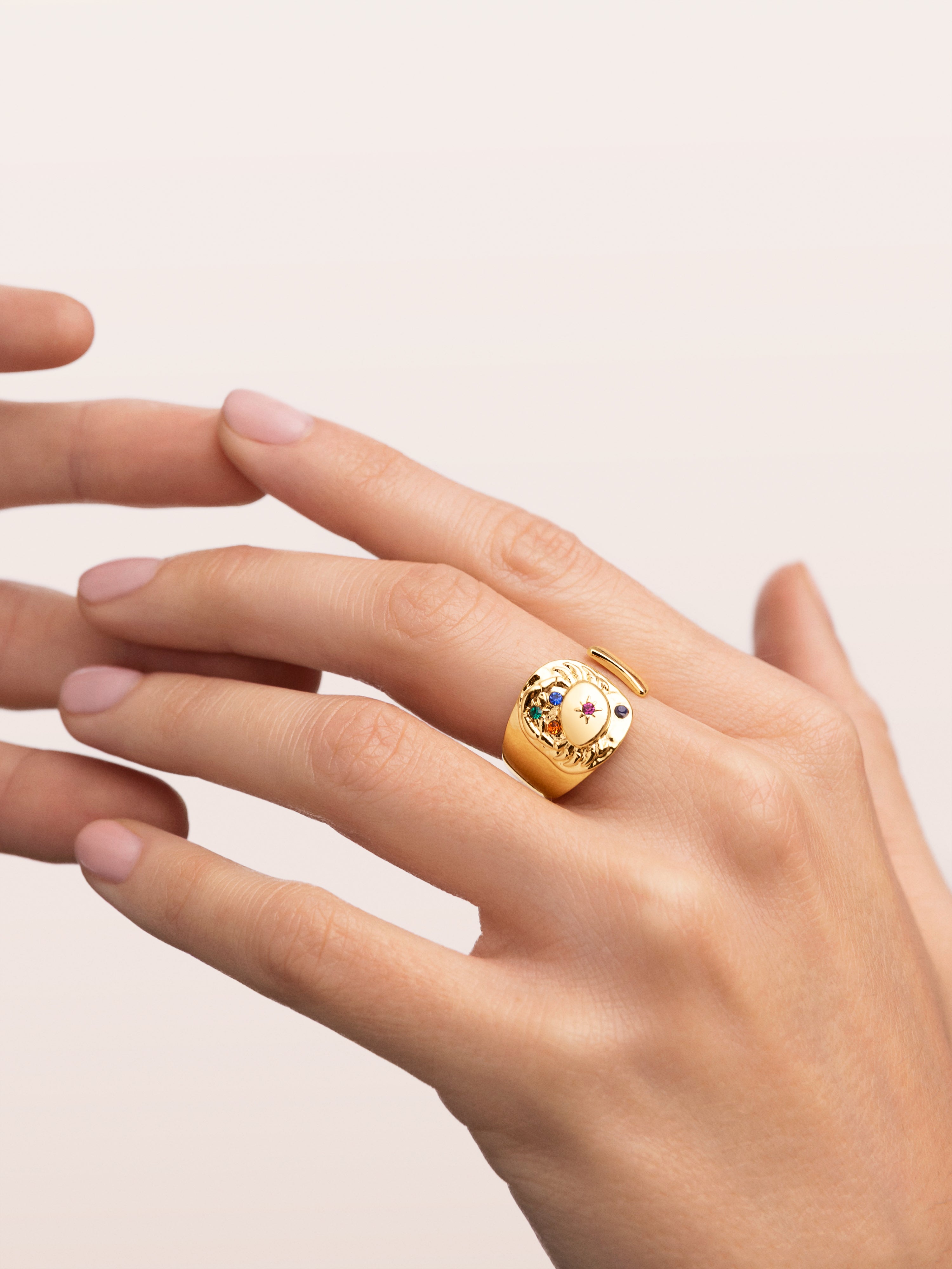 Organic Colors Zodiac Gold Ring