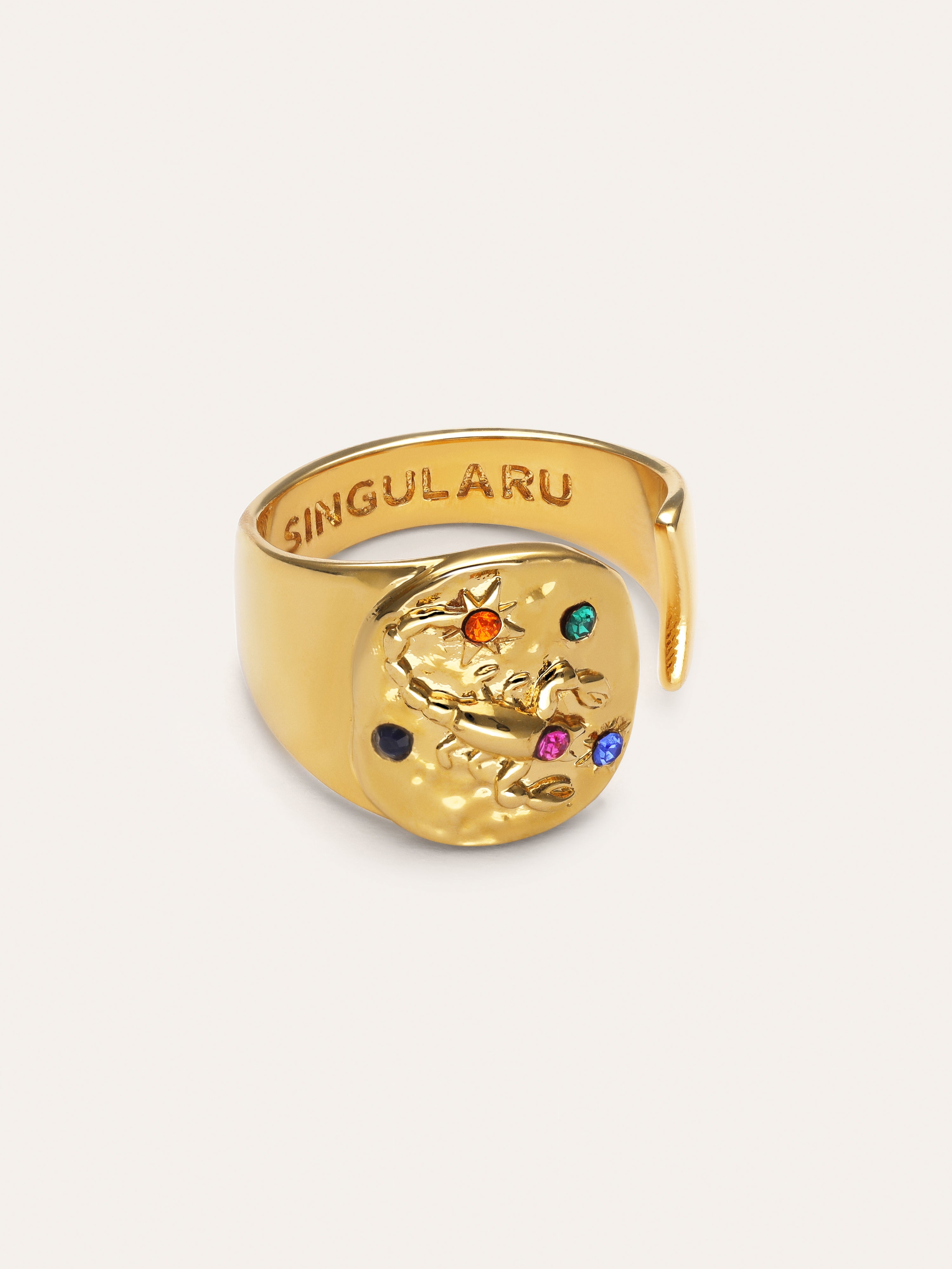 Organic Colors Zodiac Gold Ring