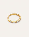 Bague Shine Argent Plaqué Or