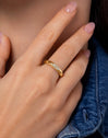 Signet Ivory Gold Ring 