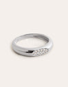 Anillo Signet Ivory Plata