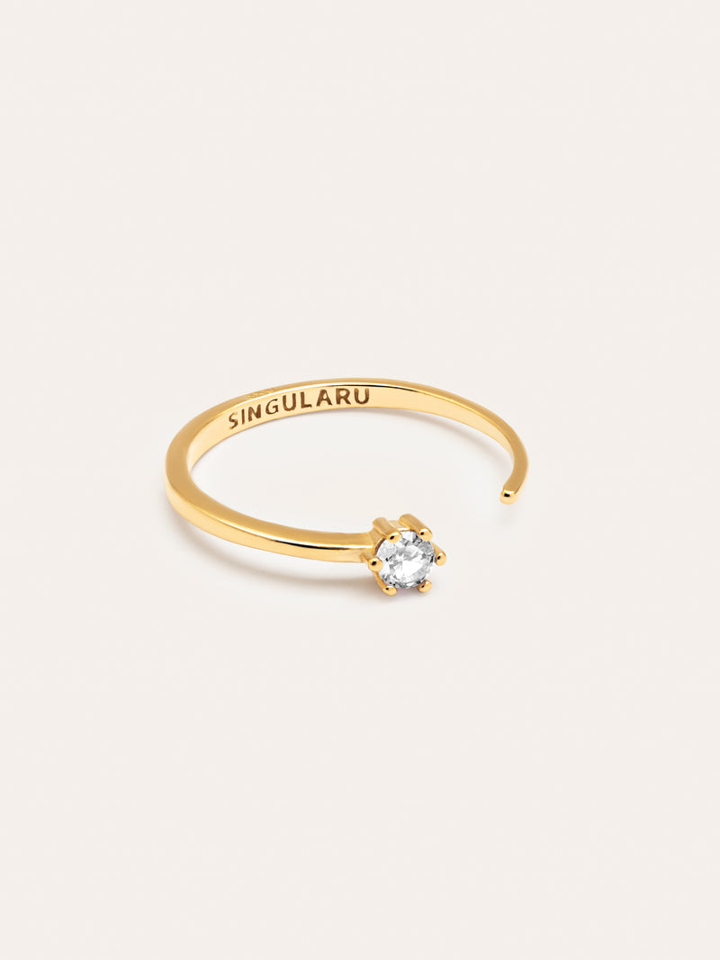 Sophie Ring Silber, vergoldet