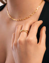 Anillo Story Baño Oro