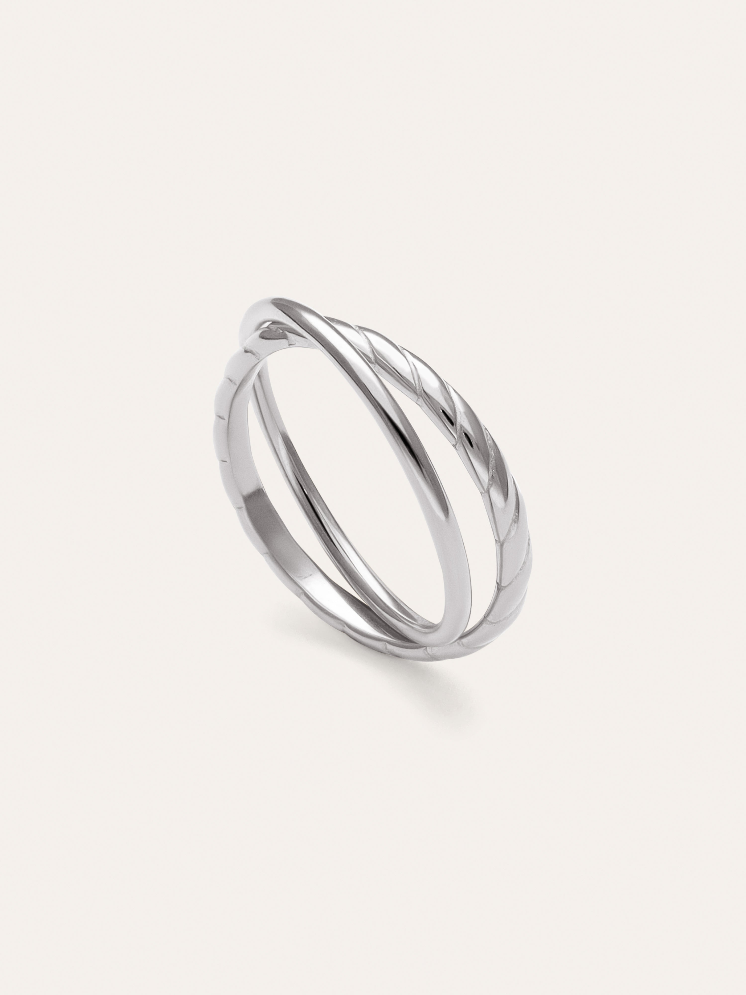 Story Ring Edelstahl