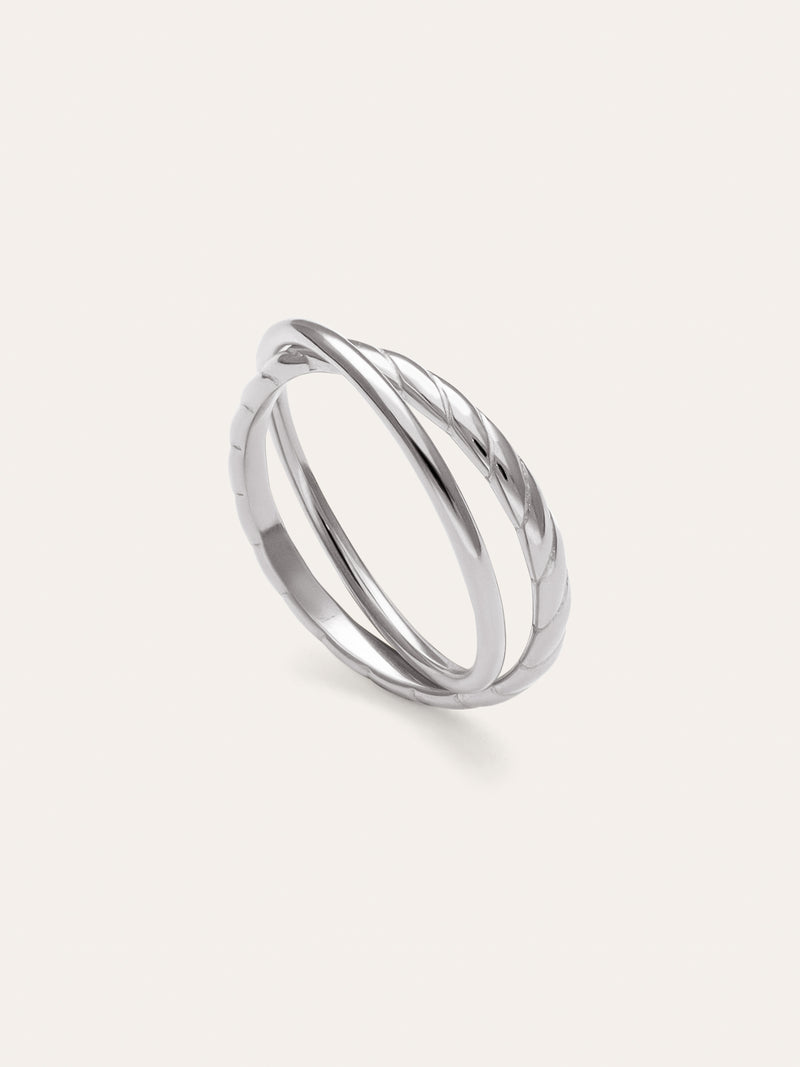 Story Ring Edelstahl