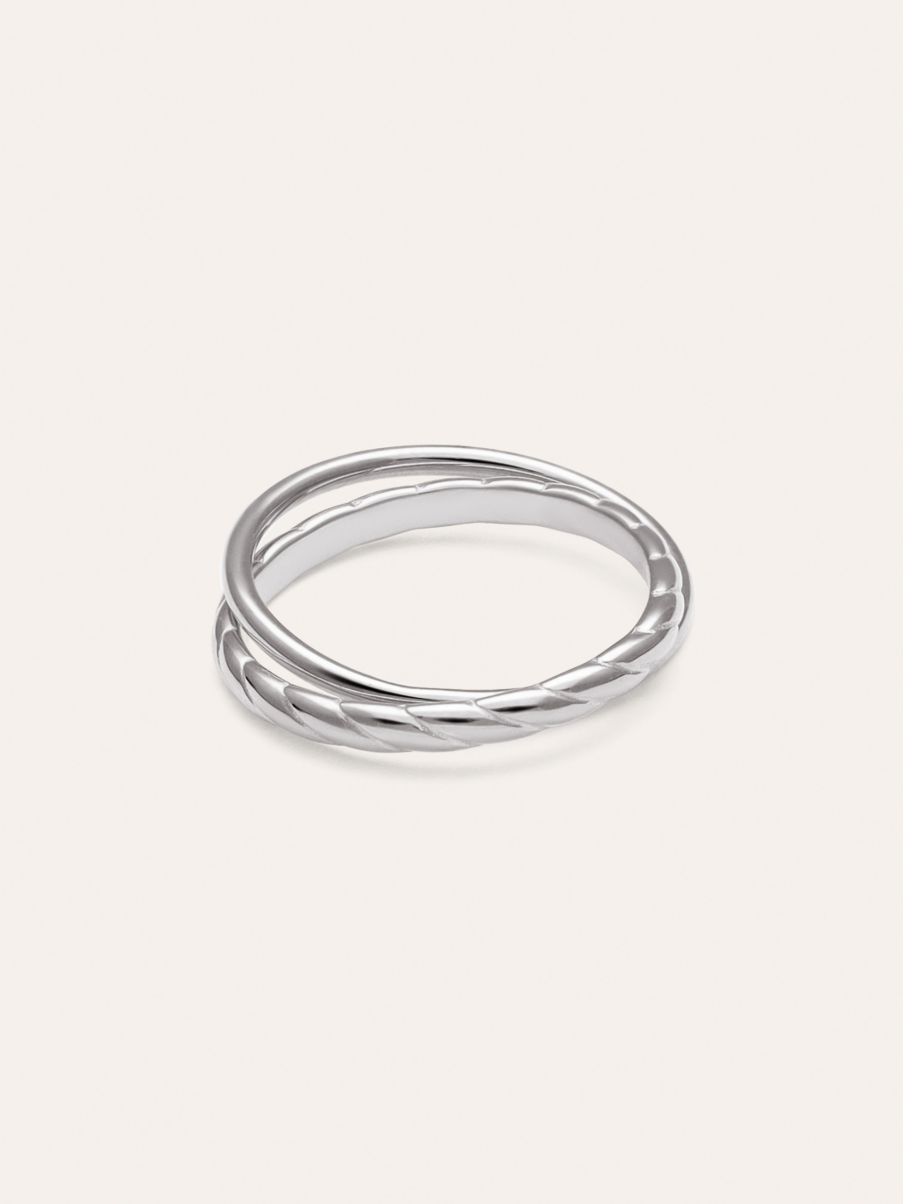 Story Ring Edelstahl