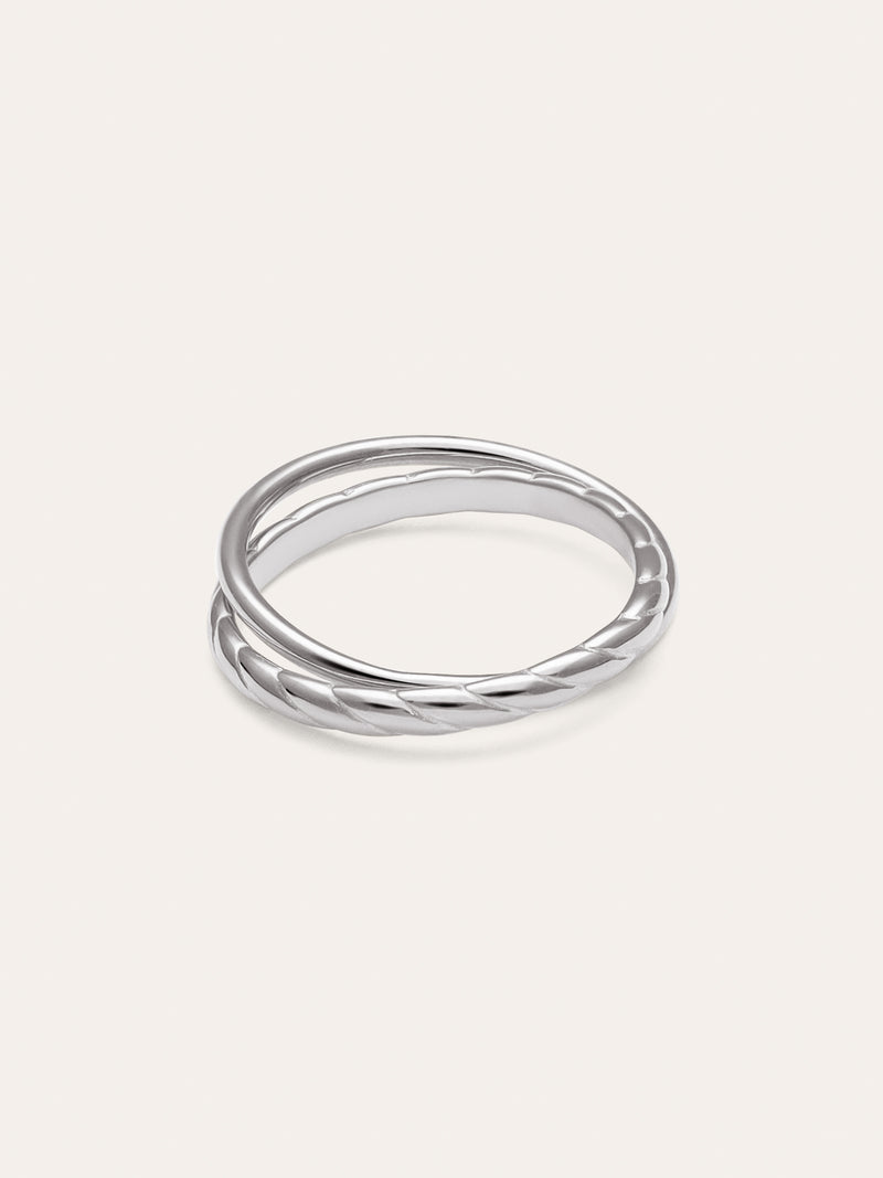 Story Ring Edelstahl