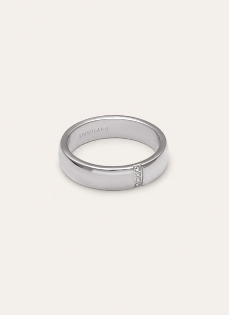 Ring Starla Sparks Edelstahl