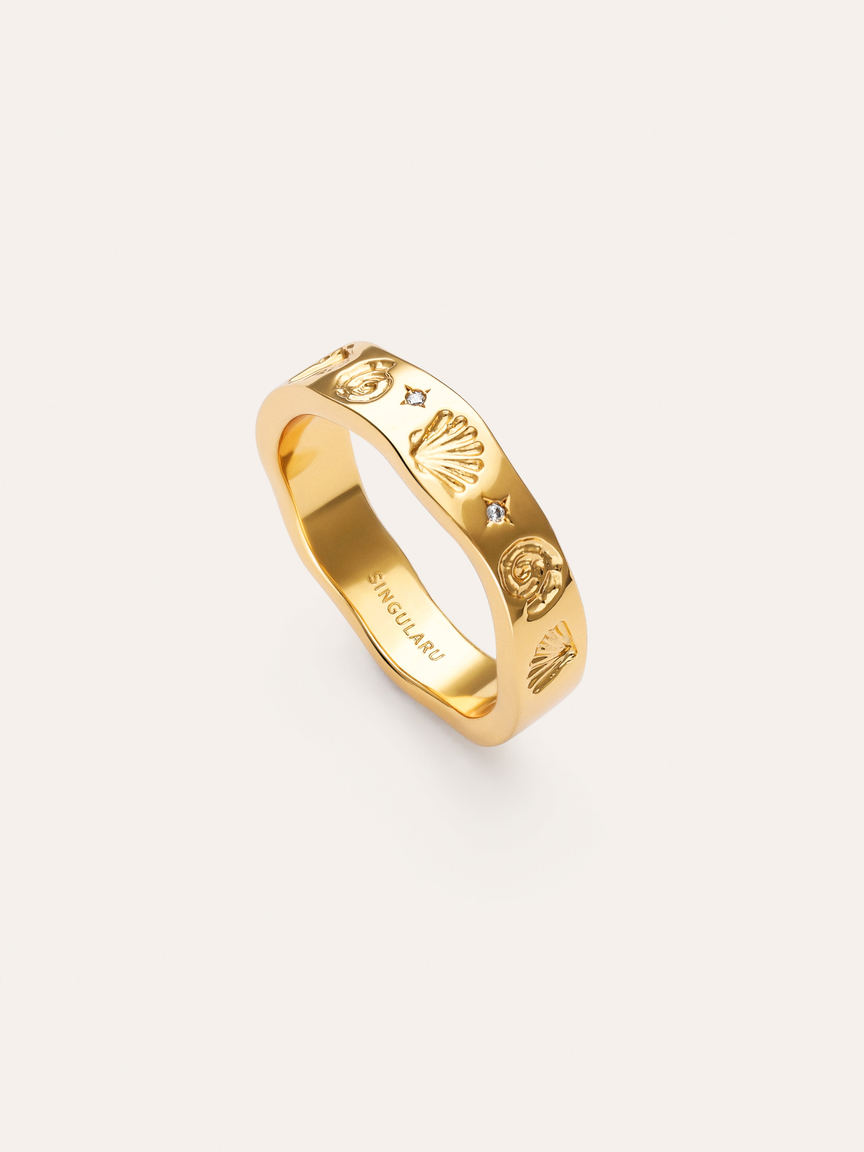 Ring Treasure Vergoldet