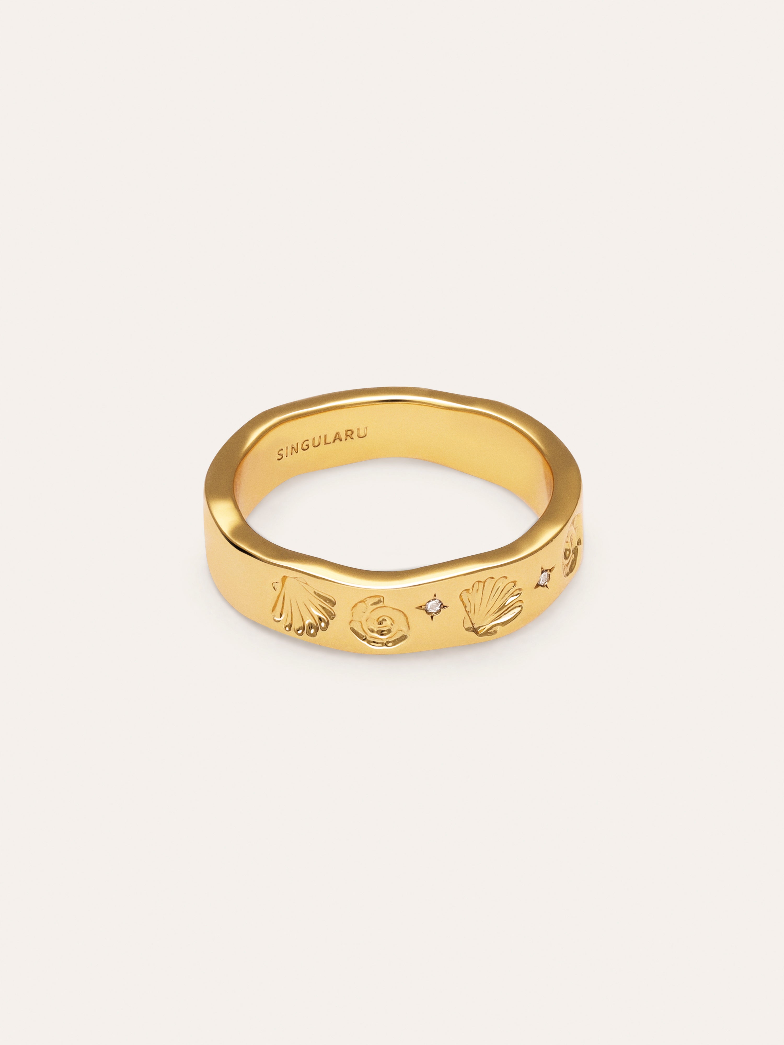 Ring Treasure Vergoldet