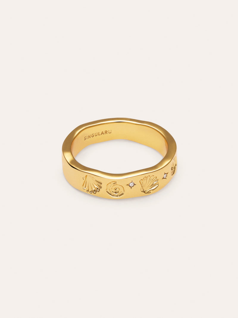 Ring Treasure Vergoldet