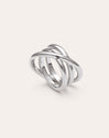 Imagen detalle de Anillo Trinity Acero