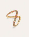 Scarlett Dance V-Ring, vergoldet