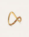 Scarlett Dance V-Ring, vergoldet