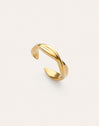 Fußring Infinite aus Stahl mit Goldbeschichtung