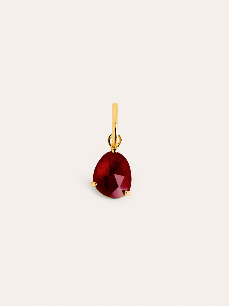 Charm Birthstones Baño Oro