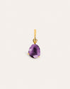Charm Birthstones Baño Oro