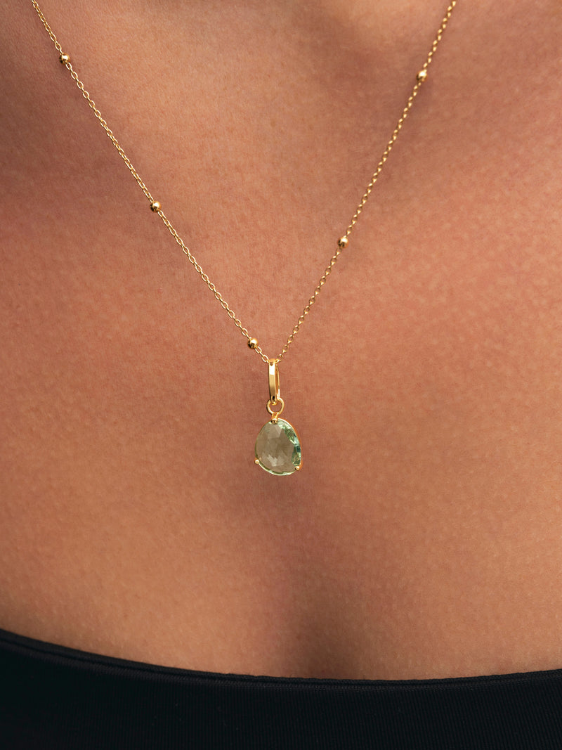 Charm Birthstones Baño Oro